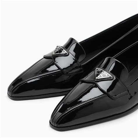 pointed toe prada loafers|Prada lace up shoes.